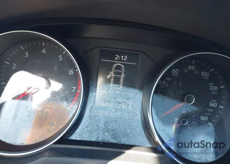 2016 Volkswagen Passat 1.8T S из США, поврежденный, VIN 1VWAS7A30GC009223